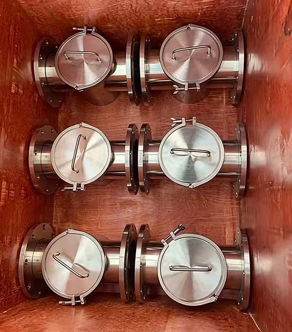 Trampas magnéticas líquidas en línea