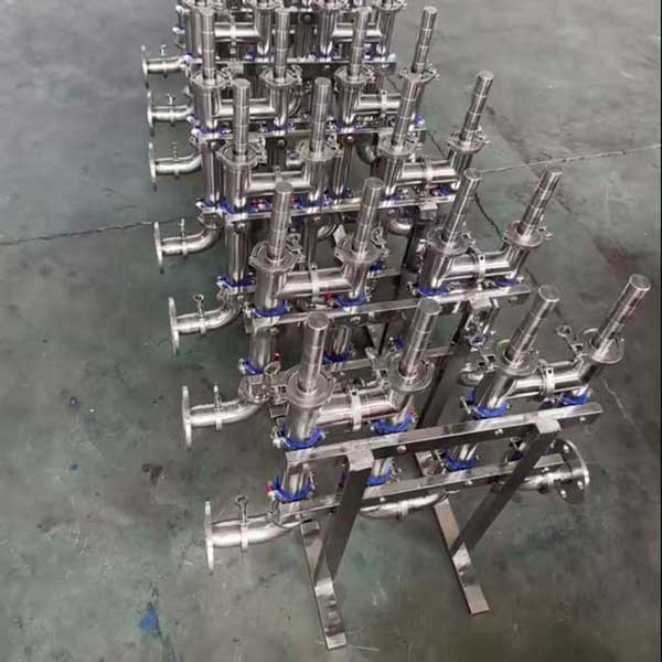 Chariot de filtration magnétique pour la suspension de batterie au lithium