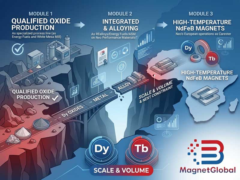The Heavy Rare Earth Supply Gap: Why Investment Is Moving Faster Than Qualified Supply 1 Dysprosium and Terbium Remain