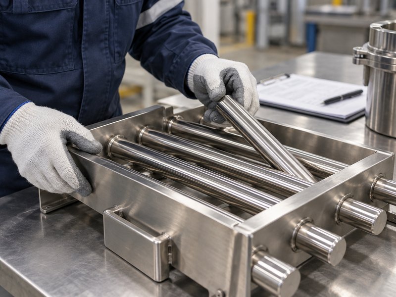 China’s Rare Earth Export Controls: What Magnet Buyers Should Watch Before November 10 2 Magnet rod inspection